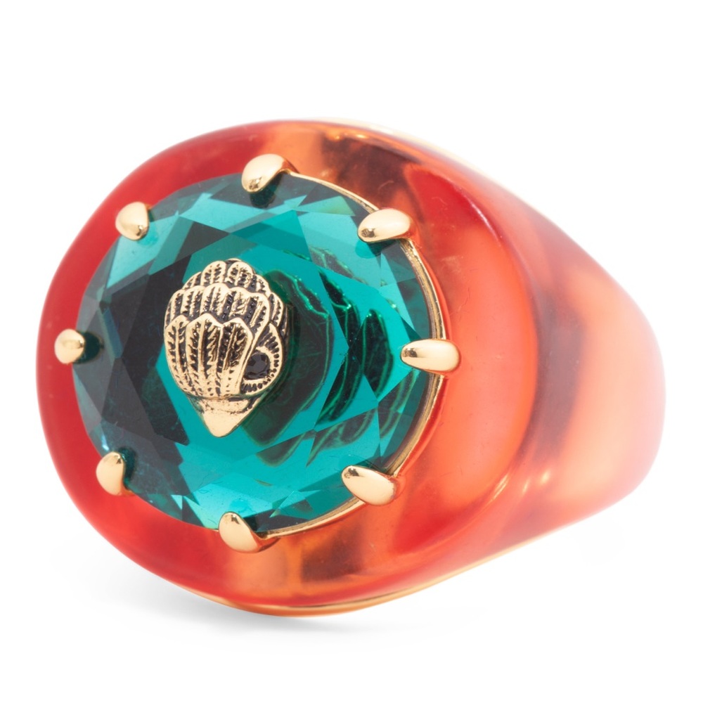 🎉LAST PIECE🎉KURT‎ GEIGER Eagle Gem Cocktail Ring